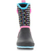 Neon Girl Scout Neoprene Rain Boot, Black - Rain Boots - 3
