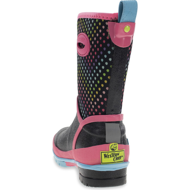 Rainbow Wave Neoprene Rain Boot, Multi - Rain Boots - 8