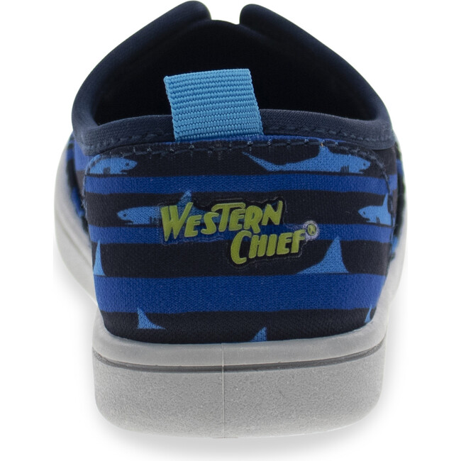Jetty Shark Shoe, Navy - Slip Ons - 5