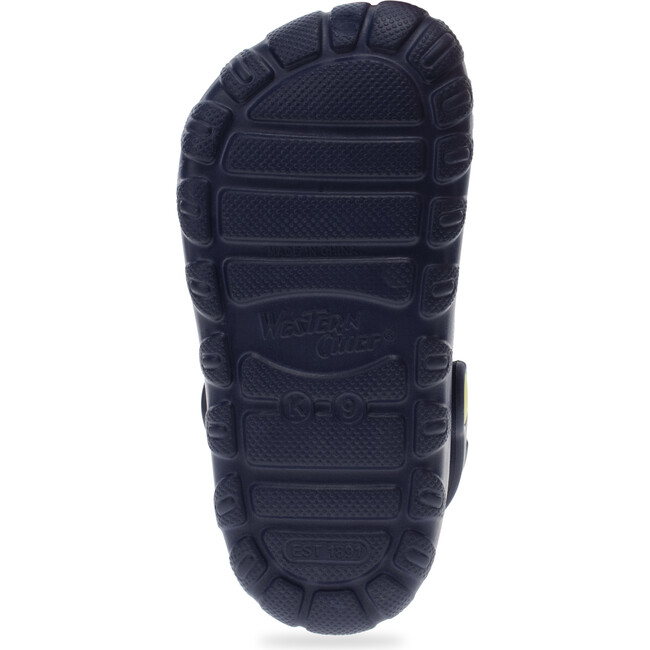 Easies Clog Sharks Slip On, Navy - Slip Ons - 6