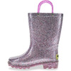 Glitter Lighted PVC Rain Boot, Multi - Rain Boots - 4