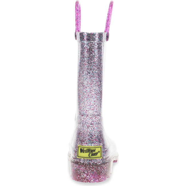 Glitter Lighted PVC Rain Boot, Multi - Rain Boots - 5
