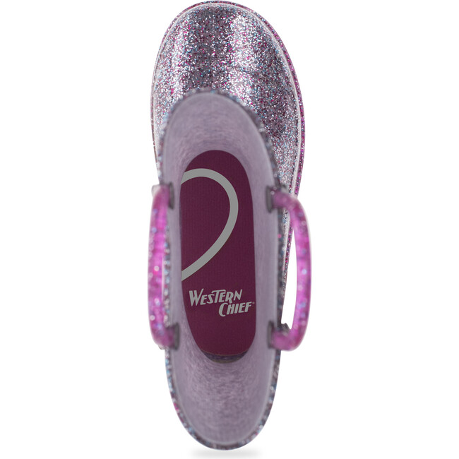Glitter Lighted PVC Rain Boot, Multi - Rain Boots - 7