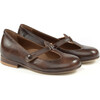 T-Bar Ballerinas, Brown - Mary Janes - 1 - thumbnail