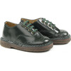 Lace-Up Shoes, Dark Green - Lace-Ups - 1 - thumbnail