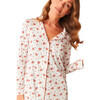 Kara Boyfriend Shirt, Ditsy Floral - Pajamas - 2