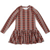 Mini Mari Dress, Dark Caramel/Rose Quartz - Dresses - 1 - thumbnail