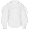 Women's Kinsley Top, Optic White - Blouses - 1 - thumbnail