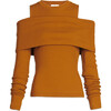 Women's Sanna Top, Dark Caramel/Rose Quartz - Shirts - 1 - thumbnail