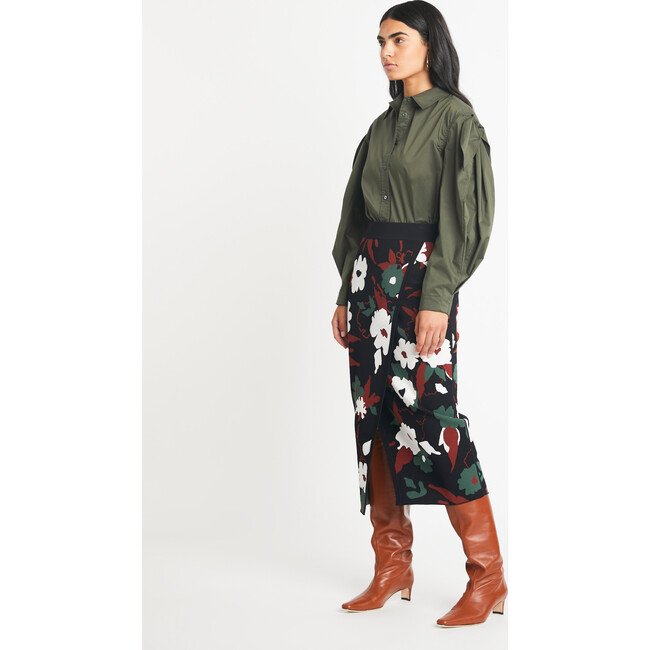 Women's Kinsley Top, Olive - Blouses - 3