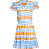 Women's Marisol Coverup, Painterly Stripe Oxford Blue Multi - Cover-Ups - 1 - thumbnail