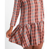 Mini Mari Dress, Dark Caramel/Rose Quartz - Dresses - 3