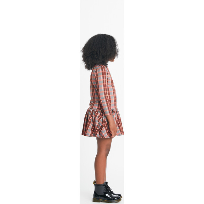 Mini Mari Dress, Dark Caramel/Rose Quartz - Dresses - 5