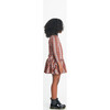Mini Mari Dress, Dark Caramel/Rose Quartz - Dresses - 5 - thumbnail
