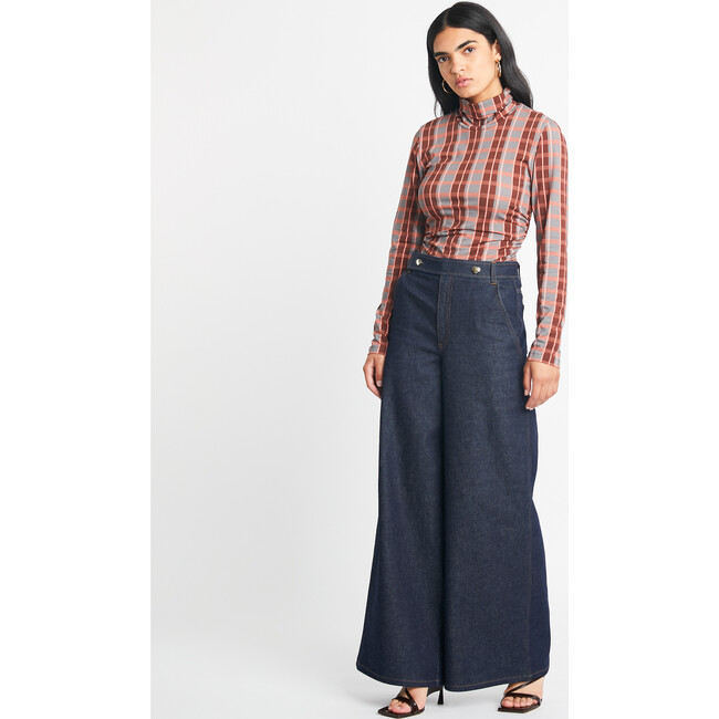 Women's Selby Top, Dark Caramel/Rose Quartz - Shirts - 5