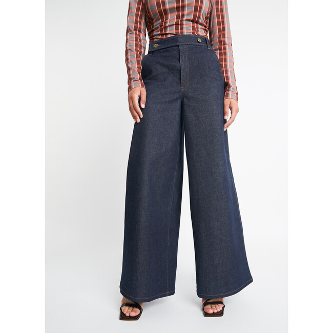 Women's Jocelyn Pant, Dark Indigo - Jeans - 5