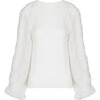 Women's Elona Knit, Chalk - Sweaters - 1 - thumbnail