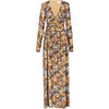 Women's Ciara Dress, Tumeric Multi - Dresses - 1 - thumbnail