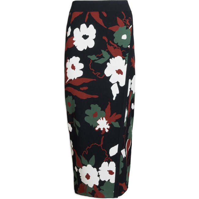 Women's Brooke Knit Skirt, Black Multi - Skirts - 1