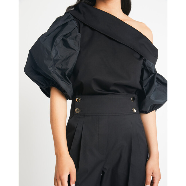 Women's Georgia Top, Black - Shirts - 5