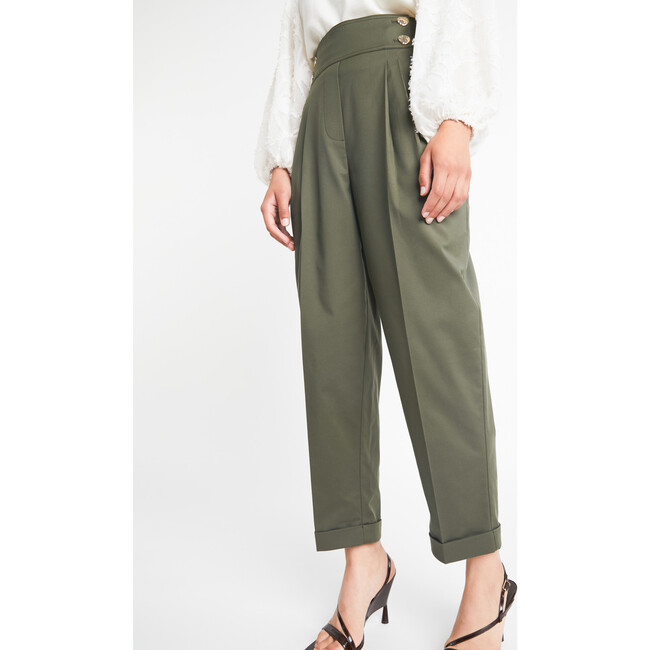 Women's Chelsea Pant, Olive - Pants - 3