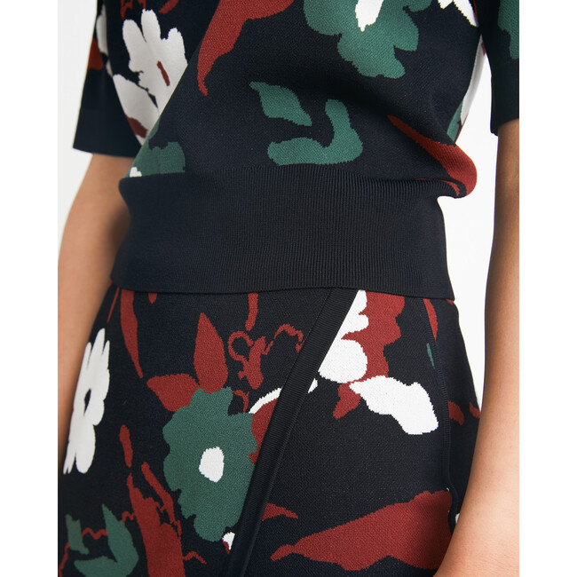 Women's Brooke Knit Skirt, Black Multi - Skirts - 4