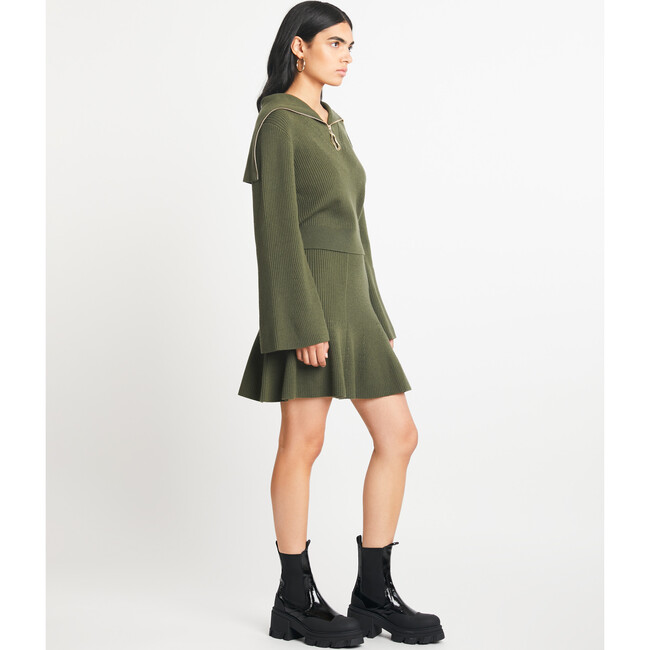 Women's Monica Knit, Olive - Sweaters - 4