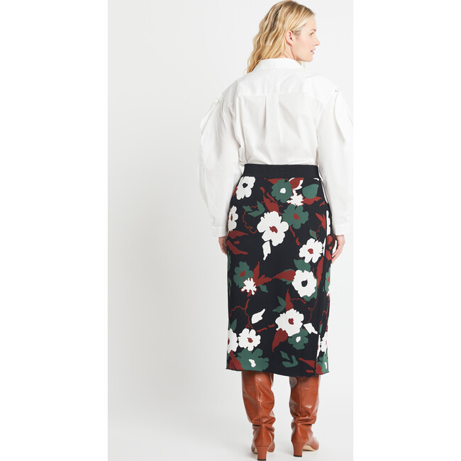 Women's Brooke Knit Skirt, Black Multi - Skirts - 5