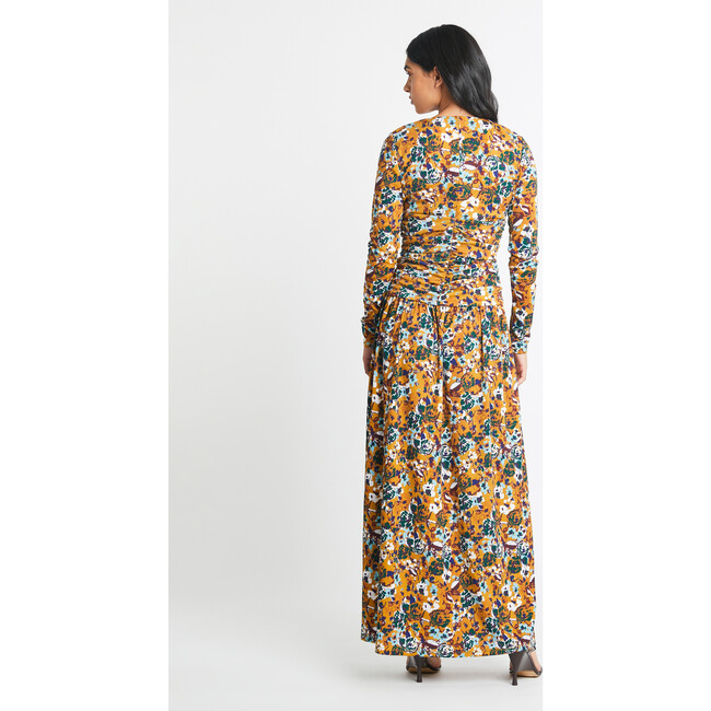 Women's Ciara Dress, Tumeric Multi - Dresses - 4