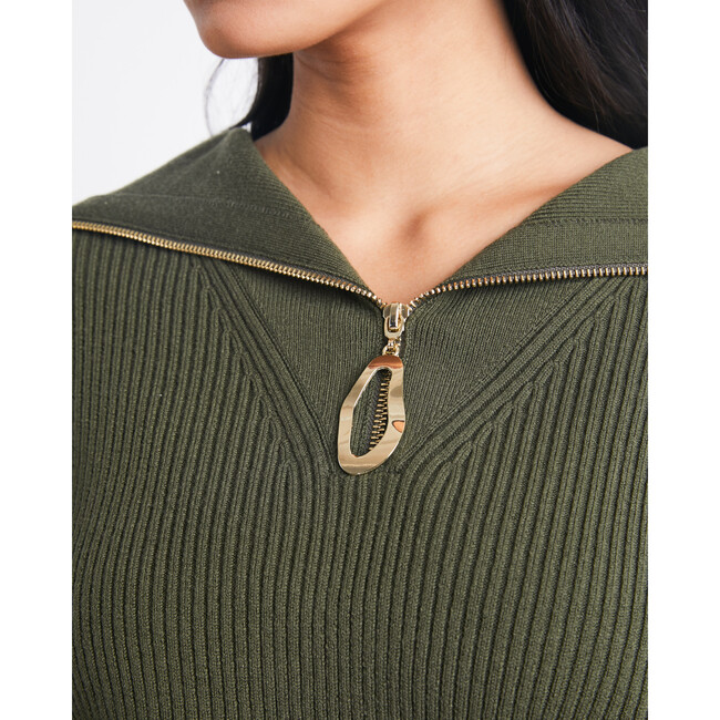 Women's Monica Knit, Olive - Sweaters - 5