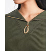Women's Monica Knit, Olive - Sweaters - 5 - thumbnail