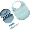 Sili Mini Go, Blue Banana - Bibs - 1 - thumbnail