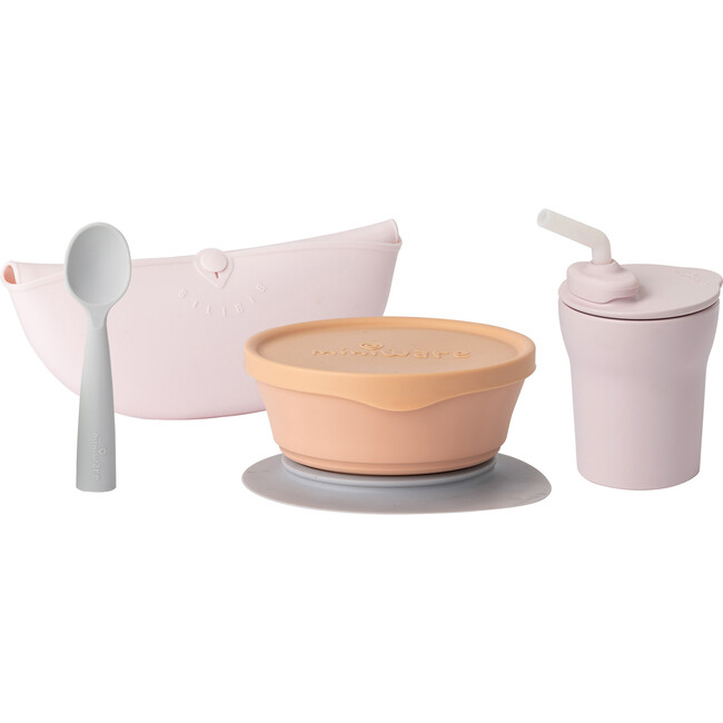 Solids Ready Set, Toffee Cotton Candy & Cotton Candy - Tableware - 1