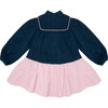 Comfort Zone, Ink Blue & Lavender Bath - Dresses - 2