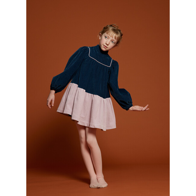 Comfort Zone, Ink Blue & Lavender Bath - Dresses - 7
