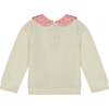 Kara Quilted Top, Cream - Sweatshirts - 2 - thumbnail