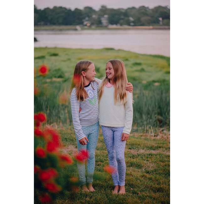 Kara Quilted Top, Cream - Sweatshirts - 3