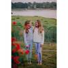 Kara Quilted Top, Cream - Sweatshirts - 3