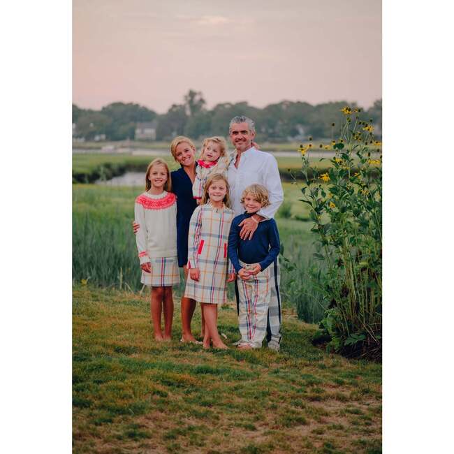 Cream Fair Isle Sweater, Cream - Sweaters - 3