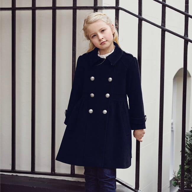 Westminster Dress Coat, Deep Navy - Coats - 3