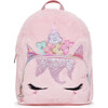 Miss Gwen Unicorn Plush Backpack, Pink - Bags - 1 - thumbnail