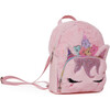 Miss Gwen Unicorn Plush Backpack, Pink - Bags - 2