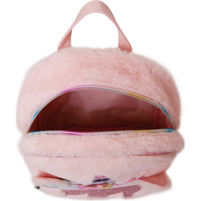 Miss Gwen Unicorn Plush Backpack, Pink - OMG Accessories Bags | Maisonette
