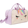Flower Crown Groovy Miss Gwen Duffle Bag, Lavender - Bags - 3
