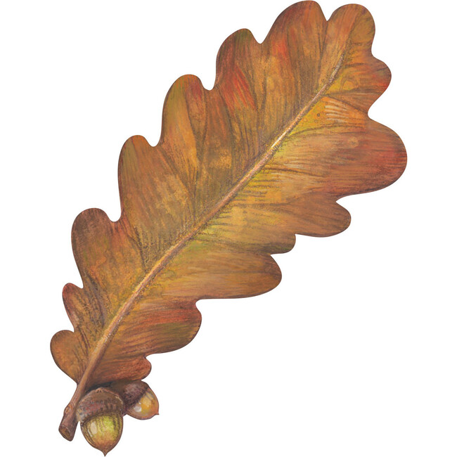Autumn Leaf Table Accent, Brown