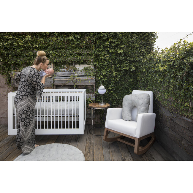 Pure Organic Crib Mattress, Misty - Mattress Pads - 2