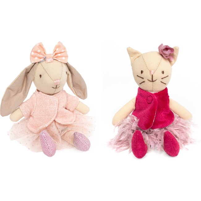 Best Friends Clover the Bunny and Rosie the Kitten Bundle