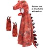 Great Pretenders Grandasaurus T-Rex Cape w and Claws, Red and Black, Size 4-6 - Costumes - 1 - thumbnail