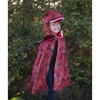 Great Pretenders Grandasaurus T-Rex Cape w and Claws, Red and Black, Size 4-6 - Costumes - 3 - thumbnail