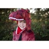 Great Pretenders Grandasaurus T-Rex Cape w and Claws, Red and Black, Size 4-6 - Costumes - 4 - thumbnail